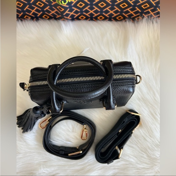 Tory Burch Thea mini web satchel crossbody bag - Picture 7 of 9